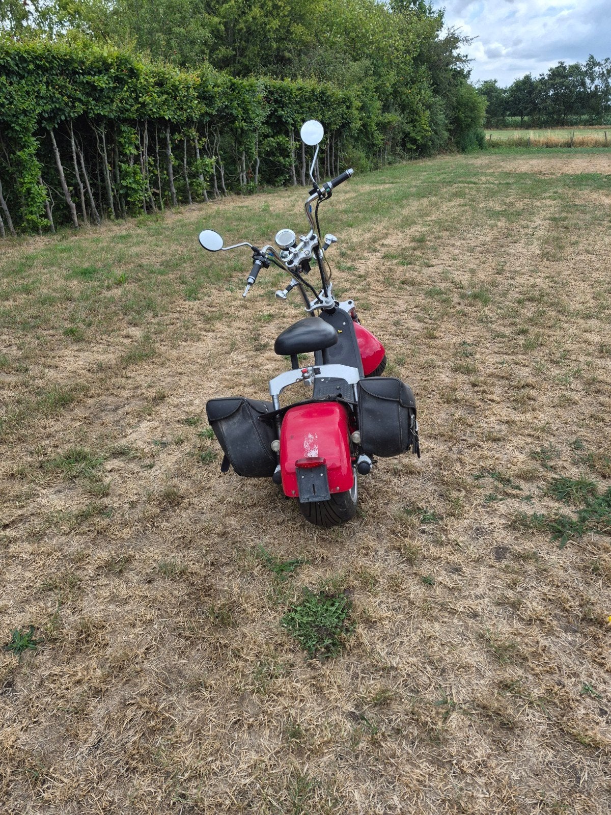 Electrische Scooter., Ophalen