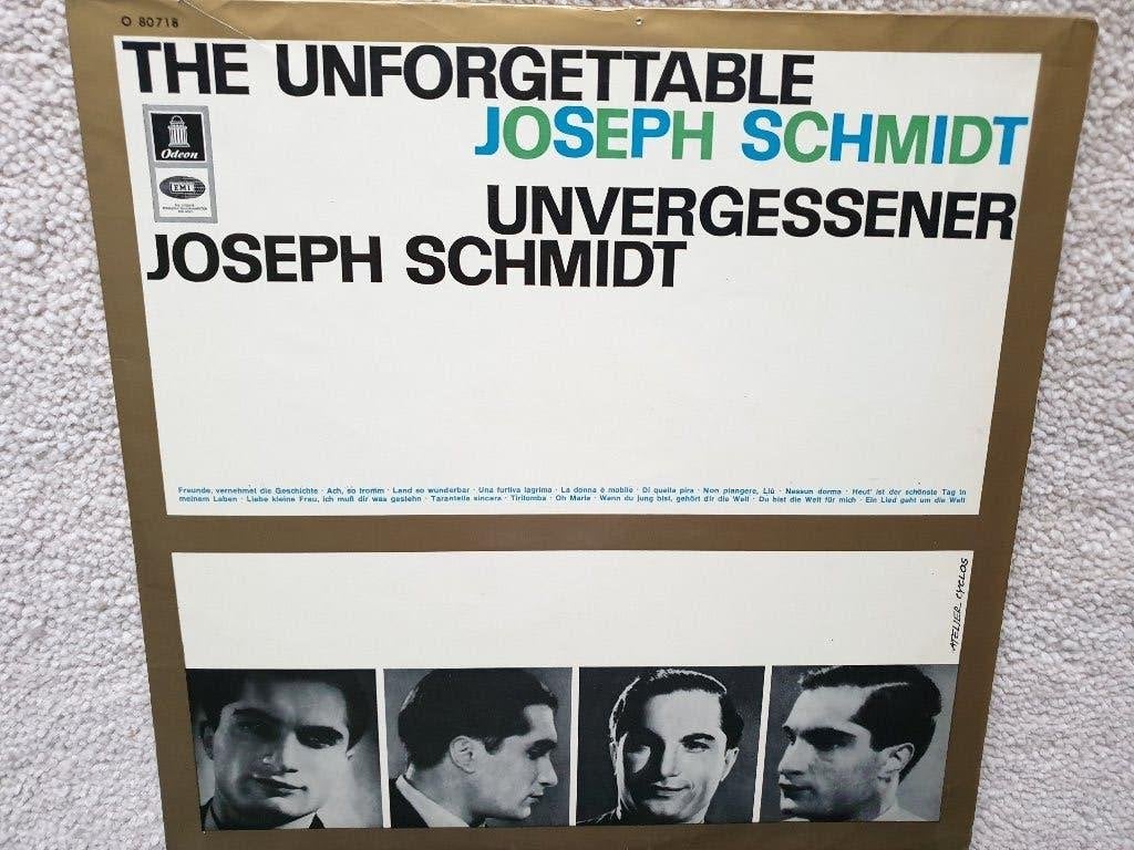 Joseph Schmidt: Unvergessener - lp, Ophalen of Verzenden, Zo goed als nieuw, LP