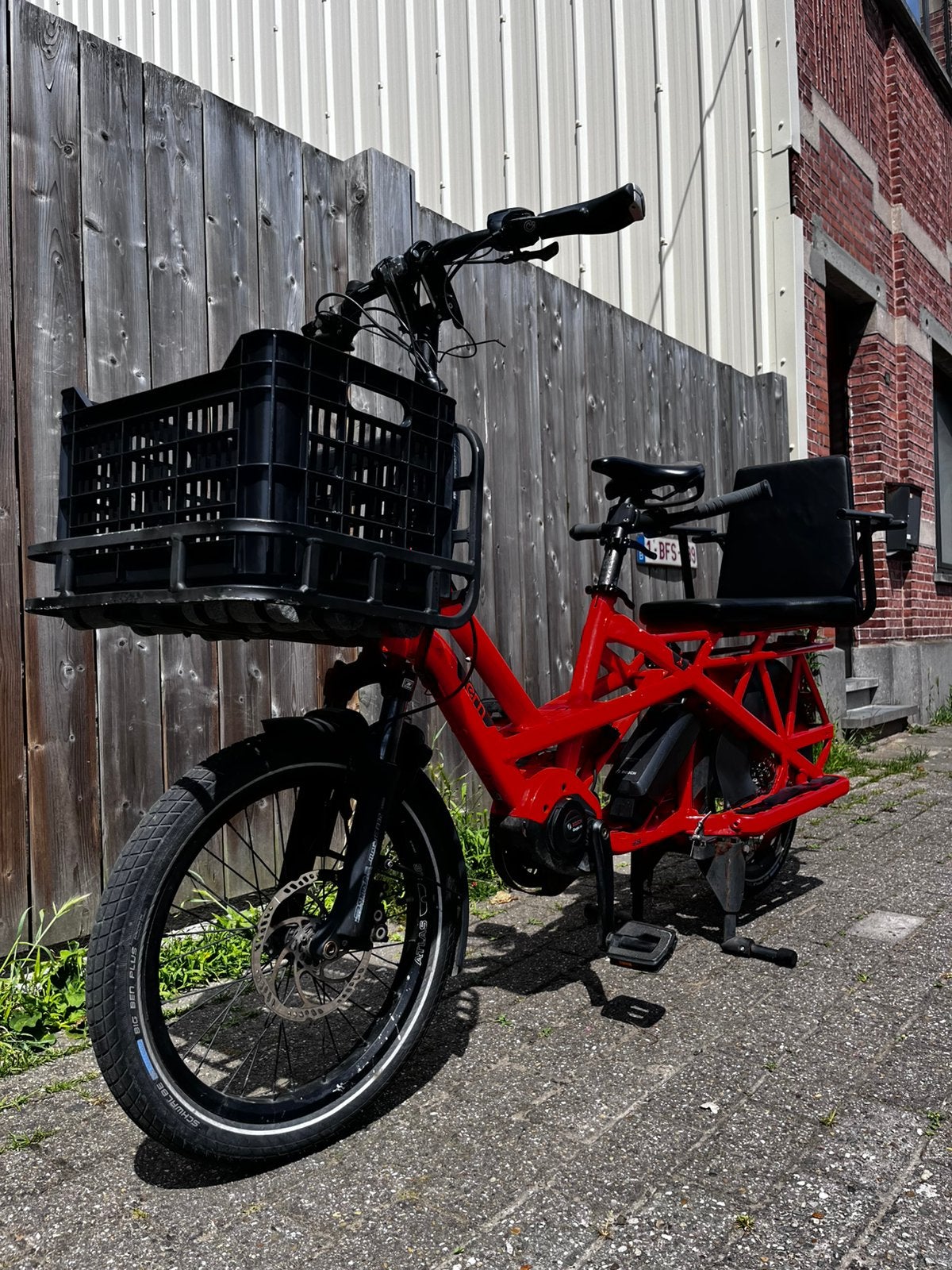 Tern GSD 00 longtailfiets met 2 type bagagedragers, Fietsen en Brommers, Ophalen, Gebruikt