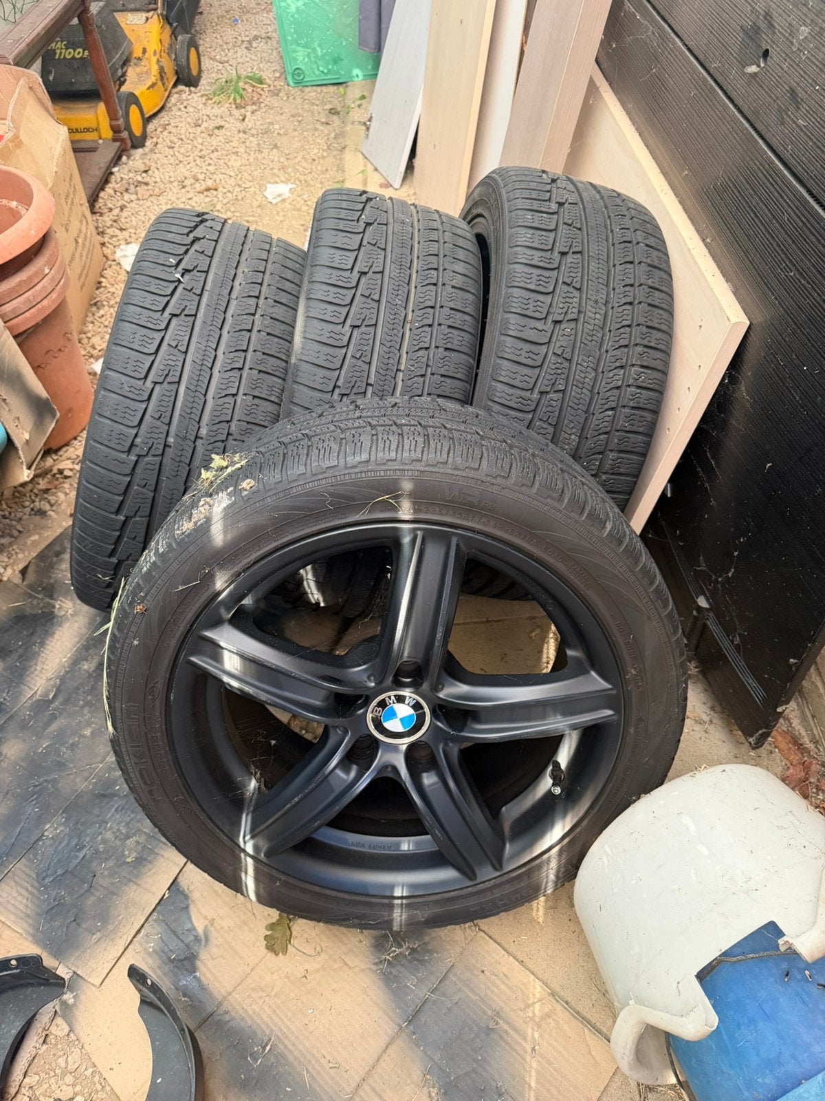 Winter banden bmw, Auto-onderdelen, Ophalen, Band(en)