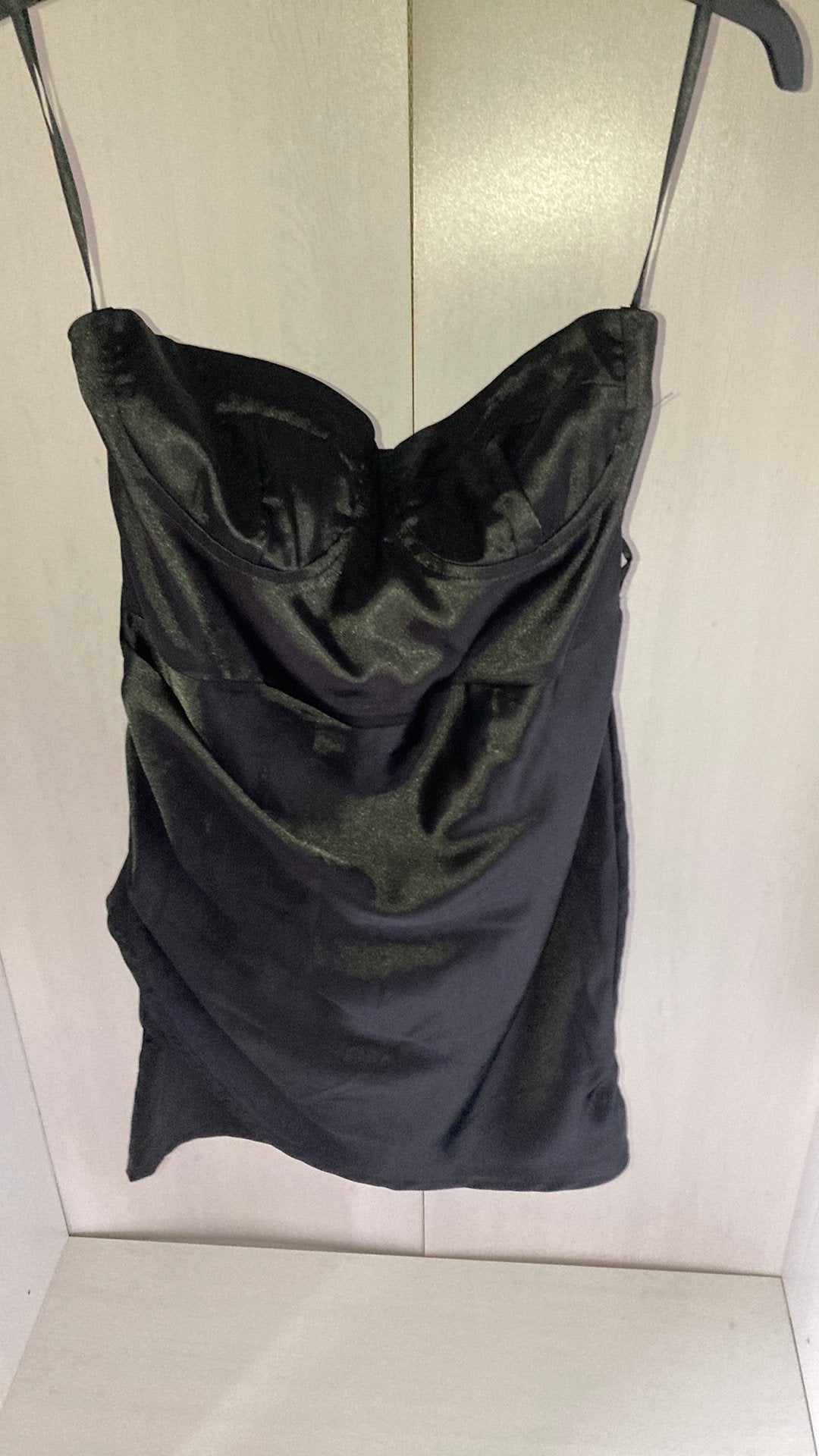 Robe de soiree noir shein, Enlèvement ou Envoi, Au-dessus du genou, Comme neuf, Taille 34 (XS) ou plus petite