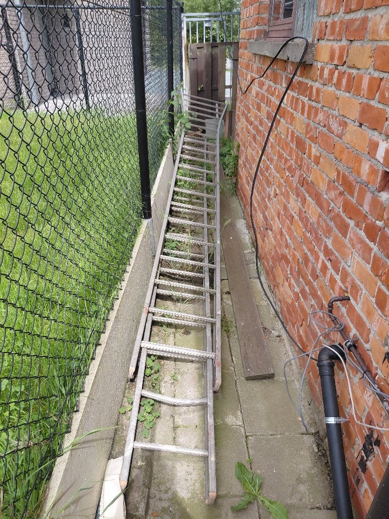 Ladder, Ophalen, Gebruikt, Ladder, 4 meter of meer