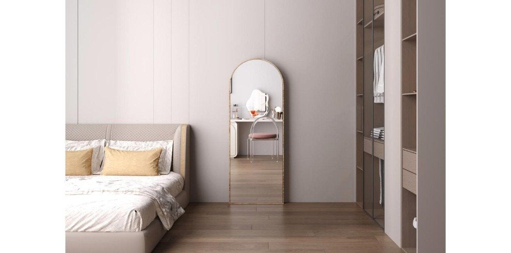 Staande spiegel Rosalie 160x60 oude eik - nieuw, Huis en Inrichting, Verzenden, Nieuw