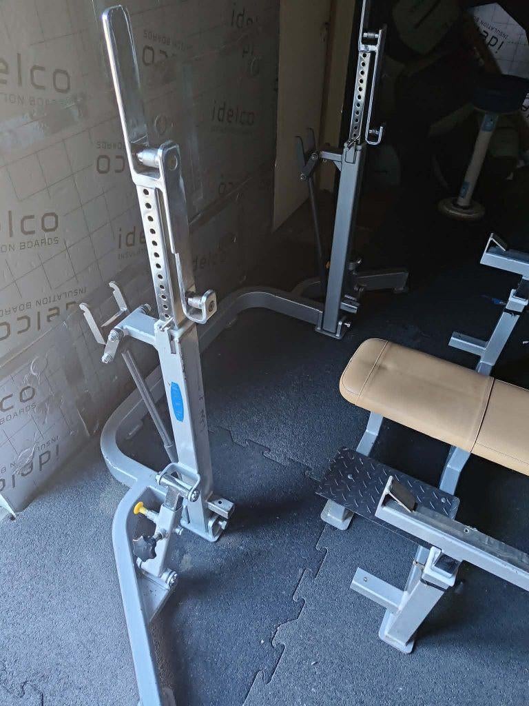 Banc de powerlifting professionnel, Sport en Fitness, Fitnessmaterialen, Ophalen, Gebruikt, Benen, Fitnessbank