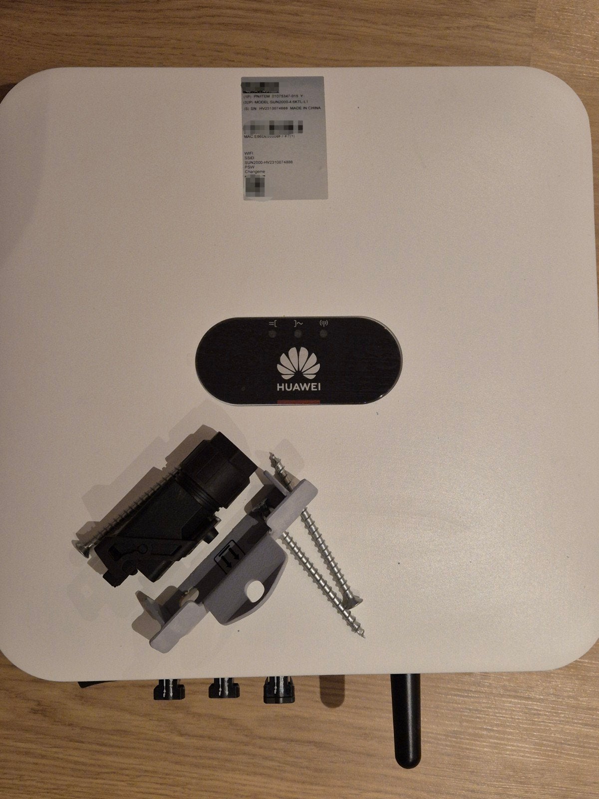 Huawei SUN2000-4.6KTL-L1 Hybride omvormer 4,6kW, Bricolage & Construction, Enlèvement, Comme neuf, Autres types