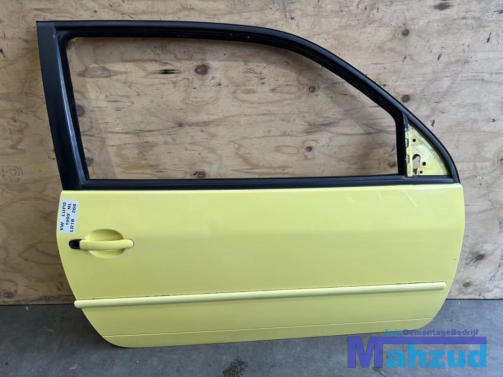 VW LUPO GEEL LD1B rechts deur portier, Volkswagen, Volkswagen AG, Vw@volkswagen.de, Utilisé
