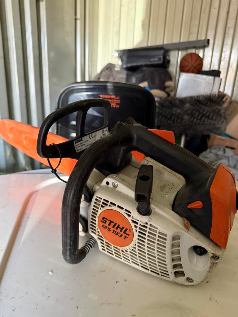 Stihl ms 193T snoeischaar, Tuin en Terras, Hand-tuingereedschap, Ophalen, Zo goed als nieuw
