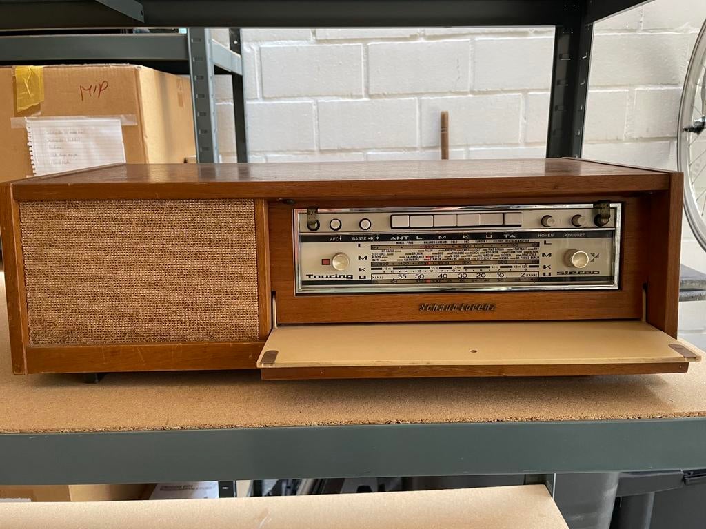 Schaub-lorenz Vintage radio, Ophalen, Gebruikt, Radio