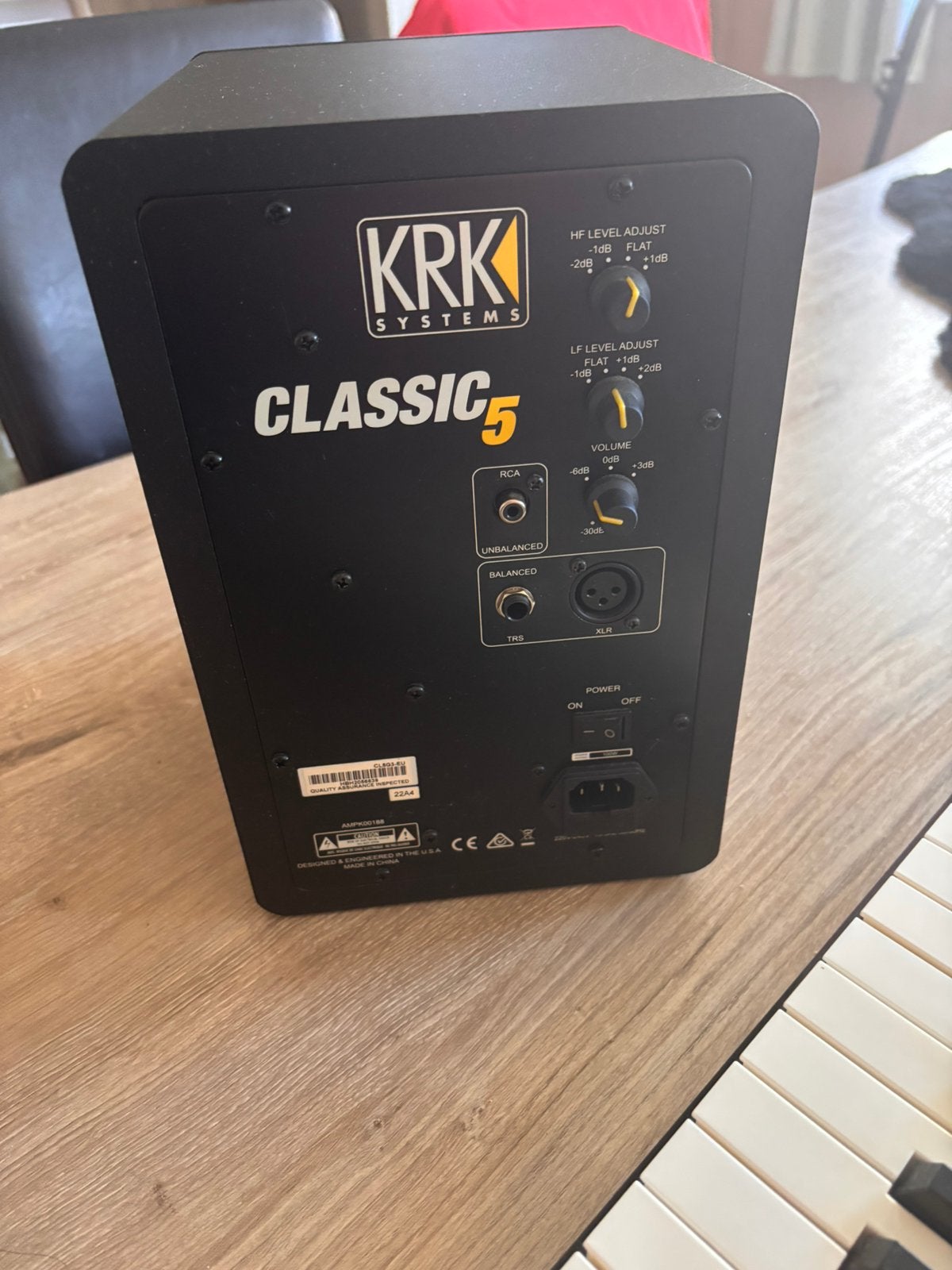KRK classic 5 studio monitors, Muziek en Instrumenten, Ophalen of Verzenden, Zo goed als nieuw