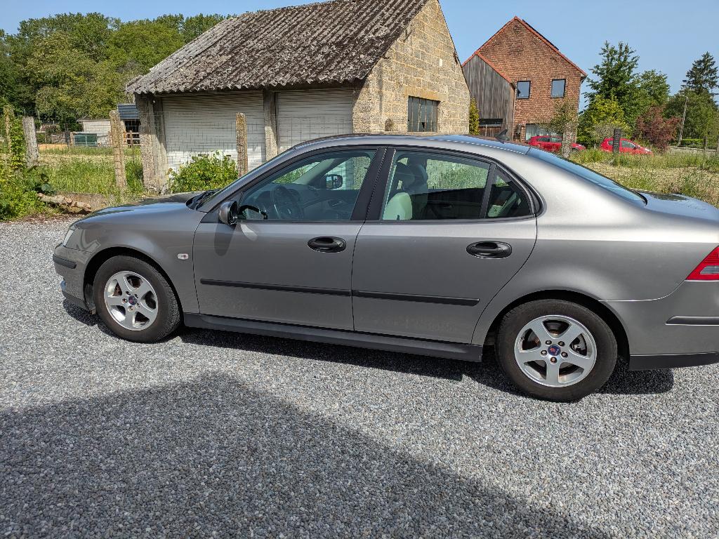 Auto SAAB 93 1.9TiD, Auto's, Saab, Beige, Leder, 5 deurs, Particulier
