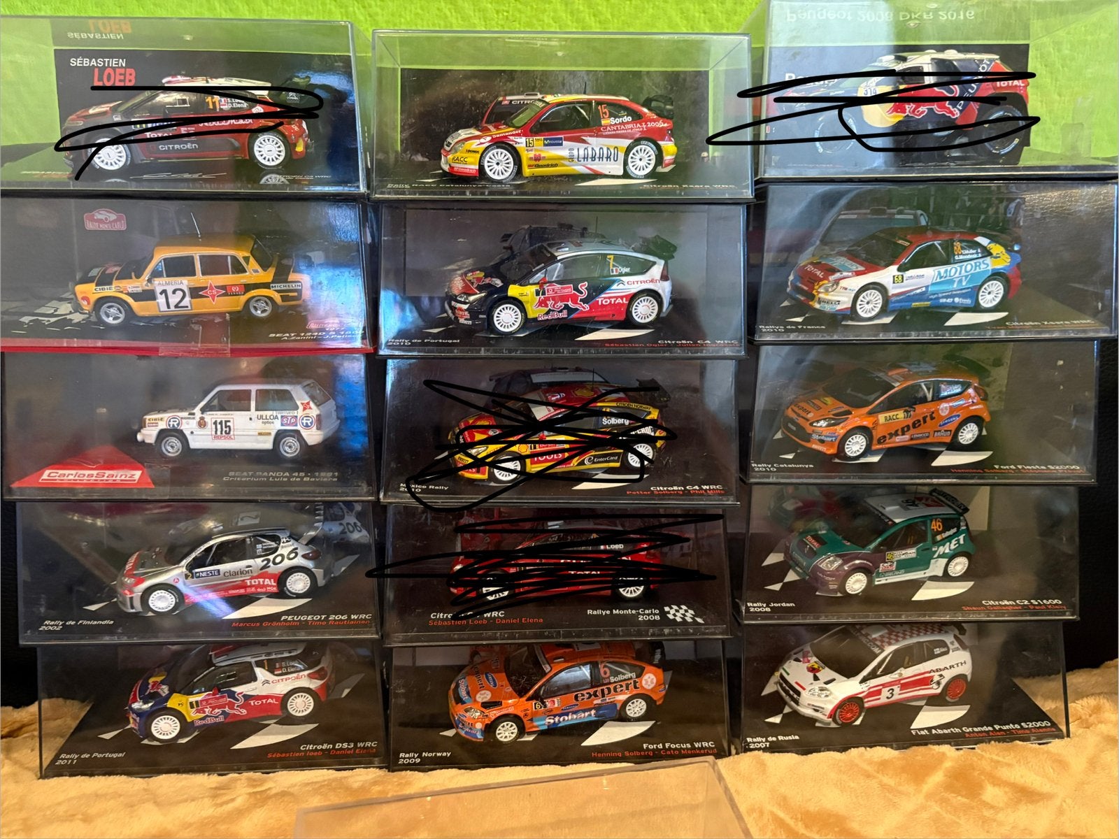 Rally, Collections, Enlèvement ou Envoi