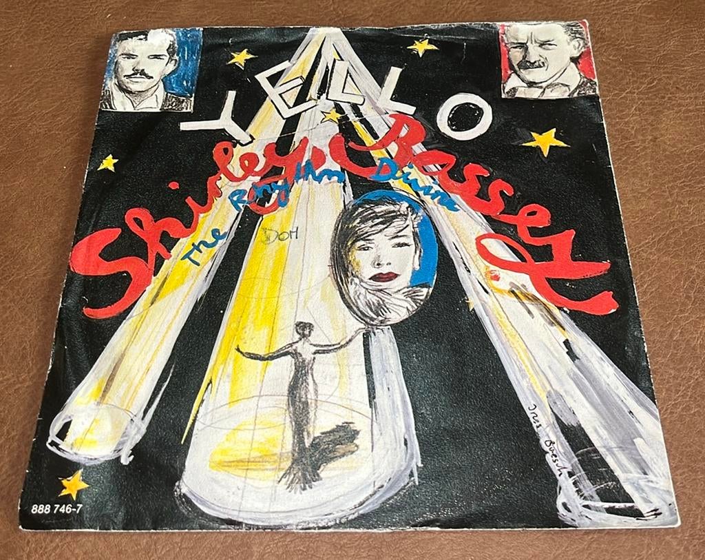 Yello ft. Shirley Bassey - The Rhythm Divine - 7” vinyl sing, Ophalen of Verzenden, Gebruikt