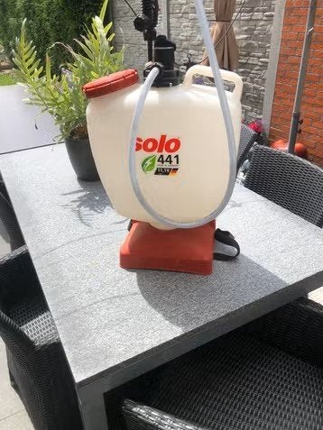 SOLO P 441 accu rugsproeier ( 16 liter ), Tuin en Terras, Bestrijdingsmiddelen, Ophalen, Gebruikt, Onkruidbestrijding