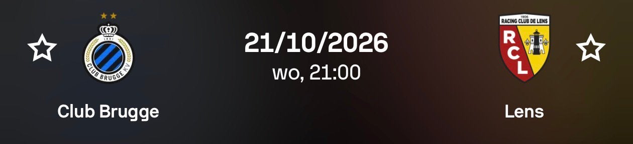 Club Brugge - Lens 2 tickets Zuid  413, Tickets en Kaartjes