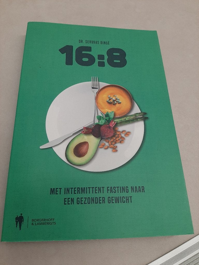 Boek: 16:8, Boeken, Gezondheid, Dieet en Voeding, Ophalen, Zo goed als nieuw, Dieet en Voeding