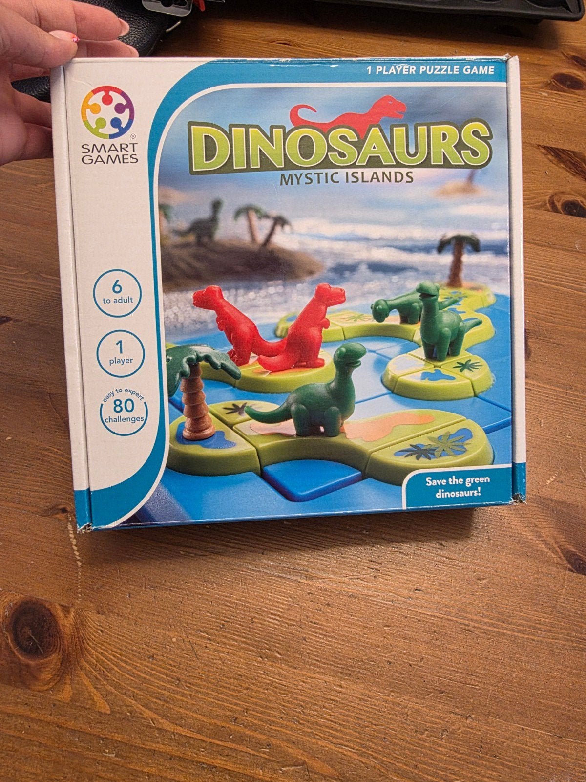 smart games Dinosaure, Hobby & Loisirs créatifs, Jeux de société | Jeux de cartes, 1 ou 2 joueurs, Enlèvement ou Envoi, Utilisé