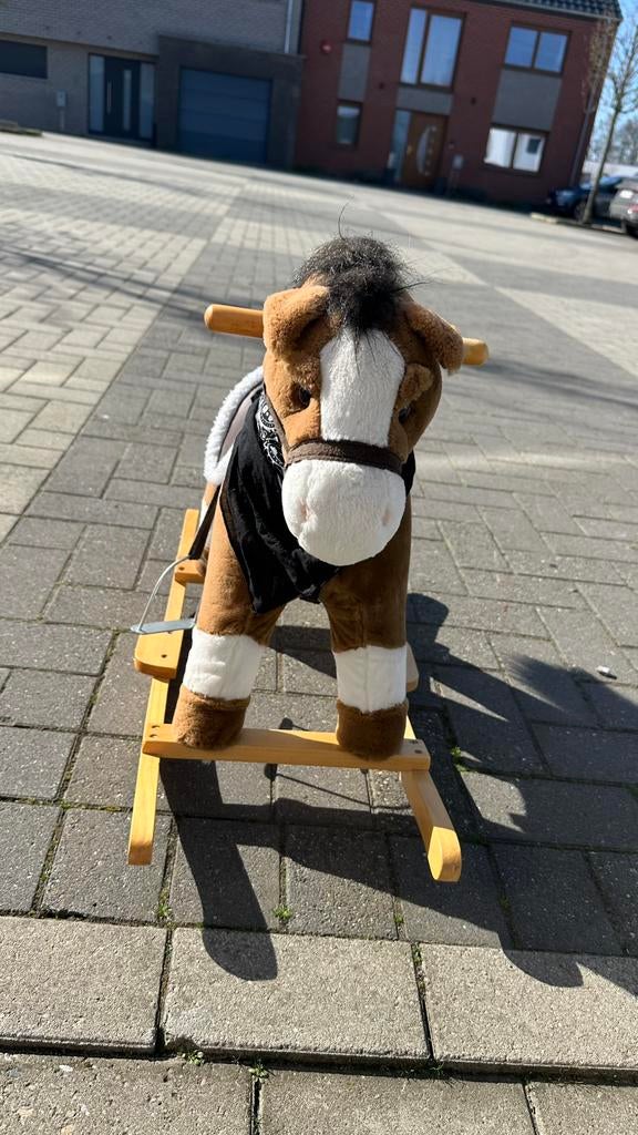 Cheval à bascule en bois, Ophalen, Zo goed als nieuw