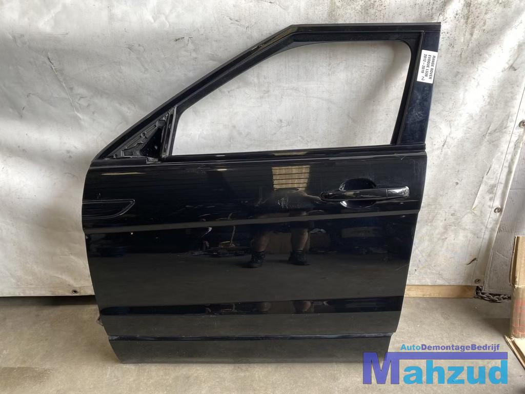 Range Rover Evoque L538 Zwart Links voor deur portier 2012-2, Land Rover, Gauche, Dpoffice@jaguarlandrover.com, Porte