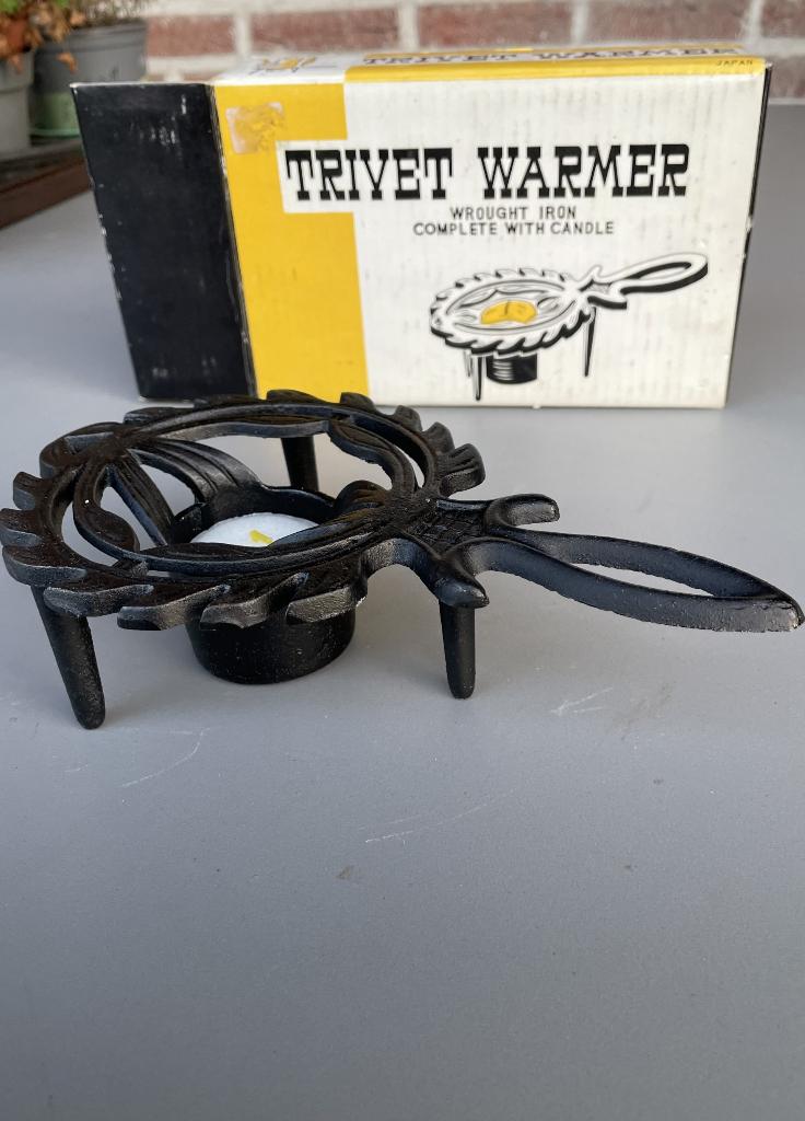 schotelverwarmer, Ophalen