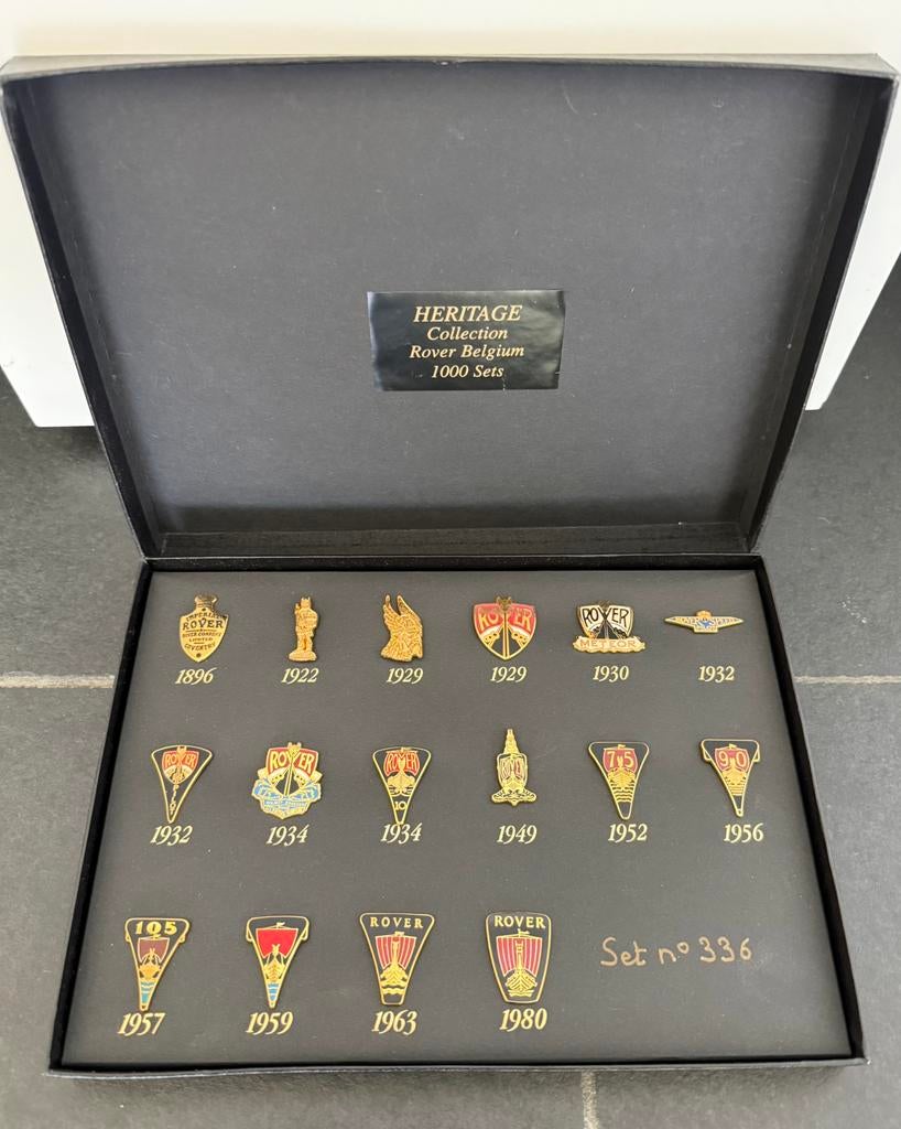 COFFRET 16 Pin's Automobile ROVER, Enlèvement ou Envoi, Neuf