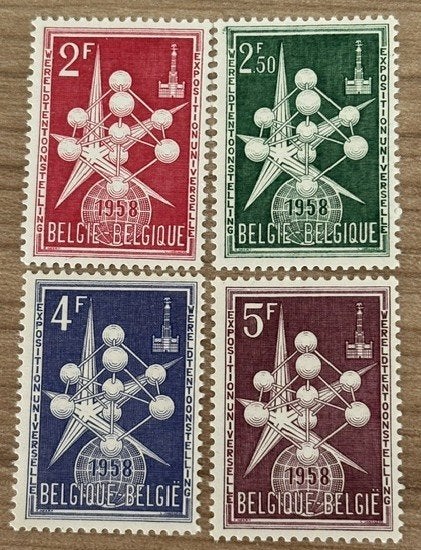 BELGIE - 1008-1010 **, Verzenden, Postfris, Frankeerzegel