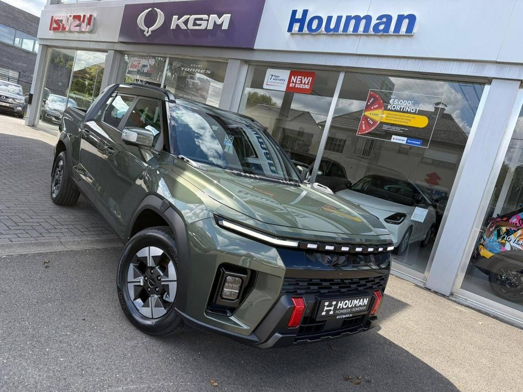 KGM Musso EV MEV 81 kWh 4WD (automaat), Auto's, Automaat, 81 kWh, 175 kW, Leder