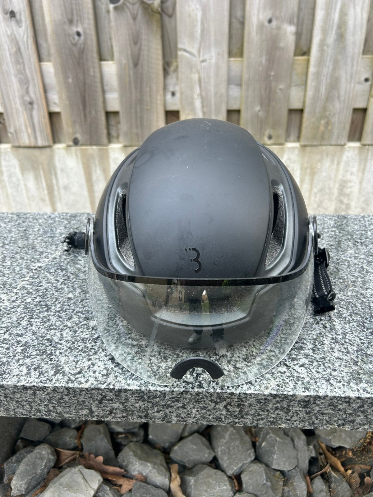 Helm speedpedelec, Fietsen en Brommers, Brommerhelmen, Ophalen, Zo goed als nieuw