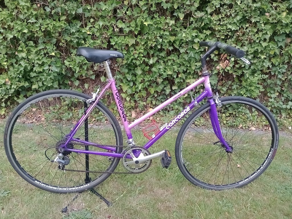 Dameskoersfiets Concorde Classic, 28 inch, Gebruikt, Velgrem, 47 tot 50 cm