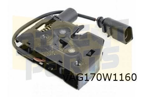 Volkswagen/Audi Motorkapslot Links en Rechts (met microschak, -, -, Nieuw, Audi