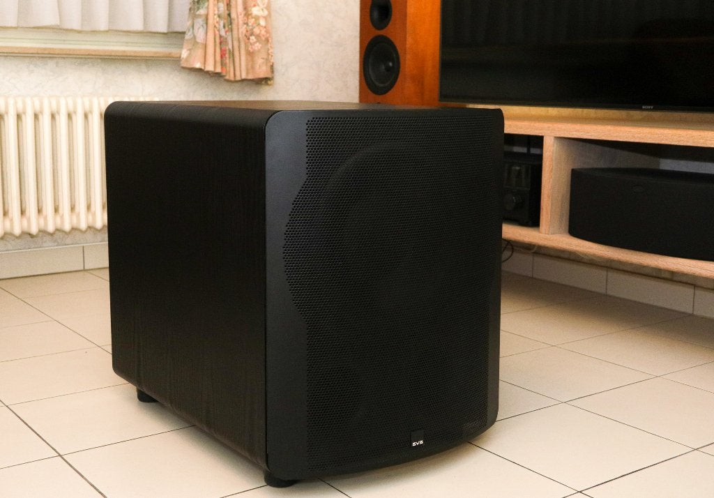 SVS PB3000 - 13" - 2500 watts - 16 Hz - caisson de basses, TV, Hi-fi & Vidéo, Bluetooth, Enlèvement, Comme neuf, Subwoofer