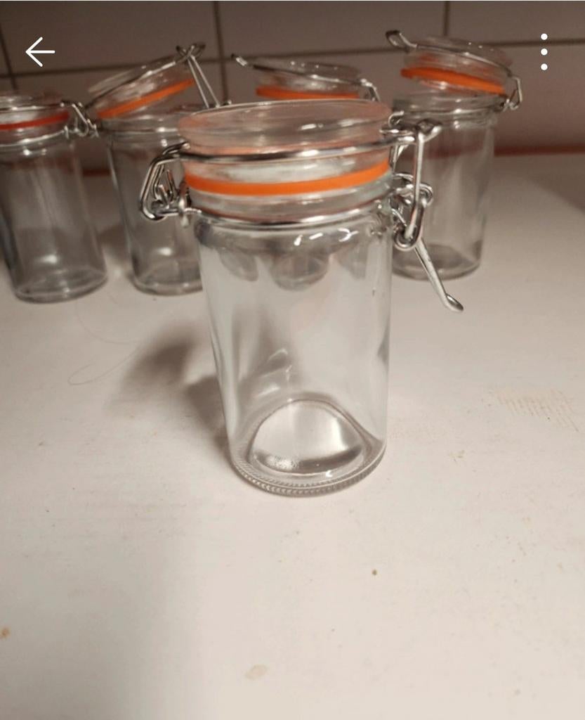 Kleine weck potjes 12 stuks., Ophalen of Verzenden