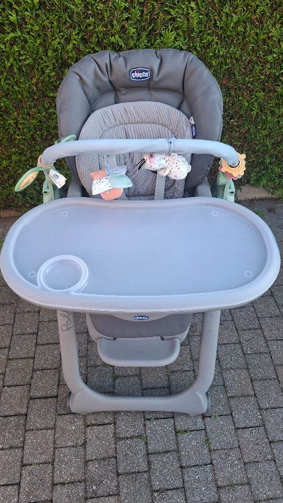 Chicco Eetstoel Polly Magic Relax, Ophalen, Zo goed als nieuw, Afneembaar eetblad