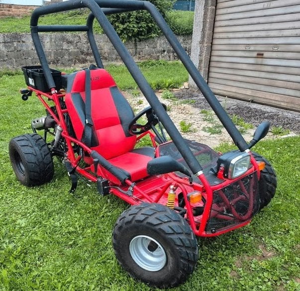 125cc buggy met papieren rijdt erg goed (geen CT nodig!), Motoren, 125 cc, 11 kW of minder, 1 cilinder