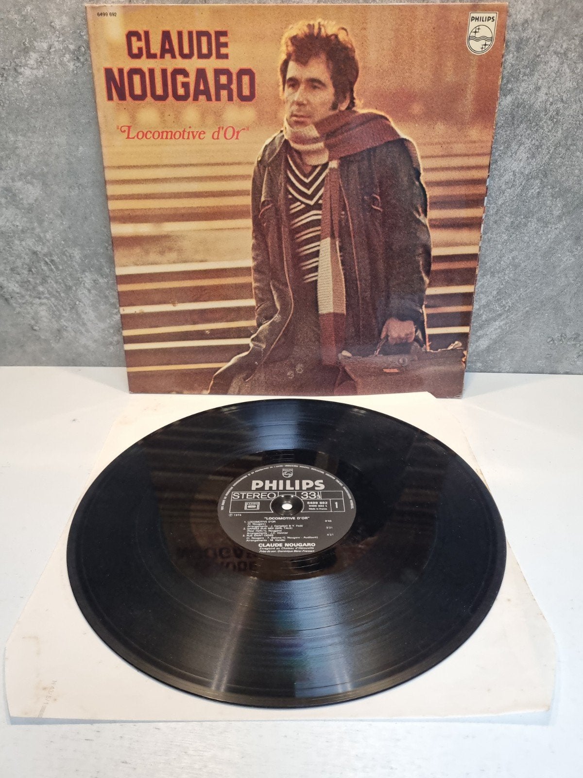 Claude Nougaro "Locomotive d'Or", Enlèvement ou Envoi