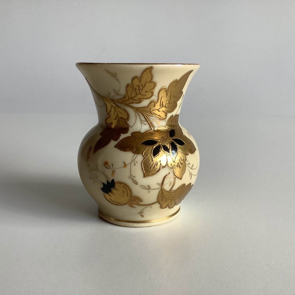 Vase Art Nouveau peint à la main par Oscar Schlegelmilch, Enlèvement ou Envoi