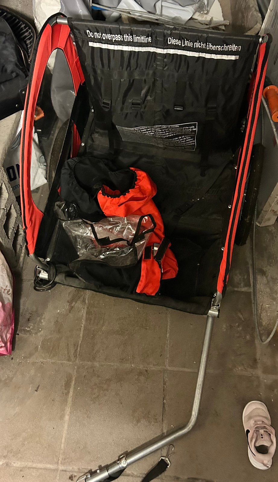 Fietskoets poets, Vélos & Vélomoteurs, Accessoires vélo | Remorques, Enlèvement, Comme neuf
