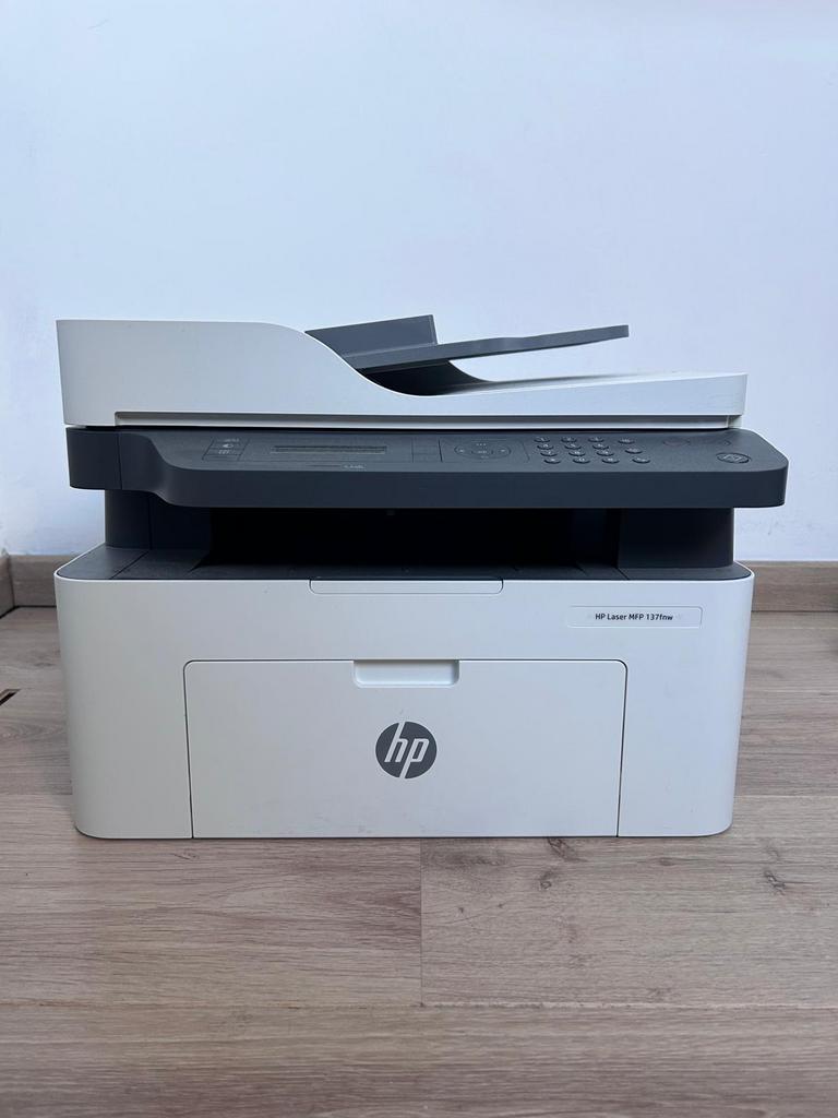 HP Laser printer (MFP 137fnw), Enlèvement, Comme neuf, Imprimante laser, Imprimante
