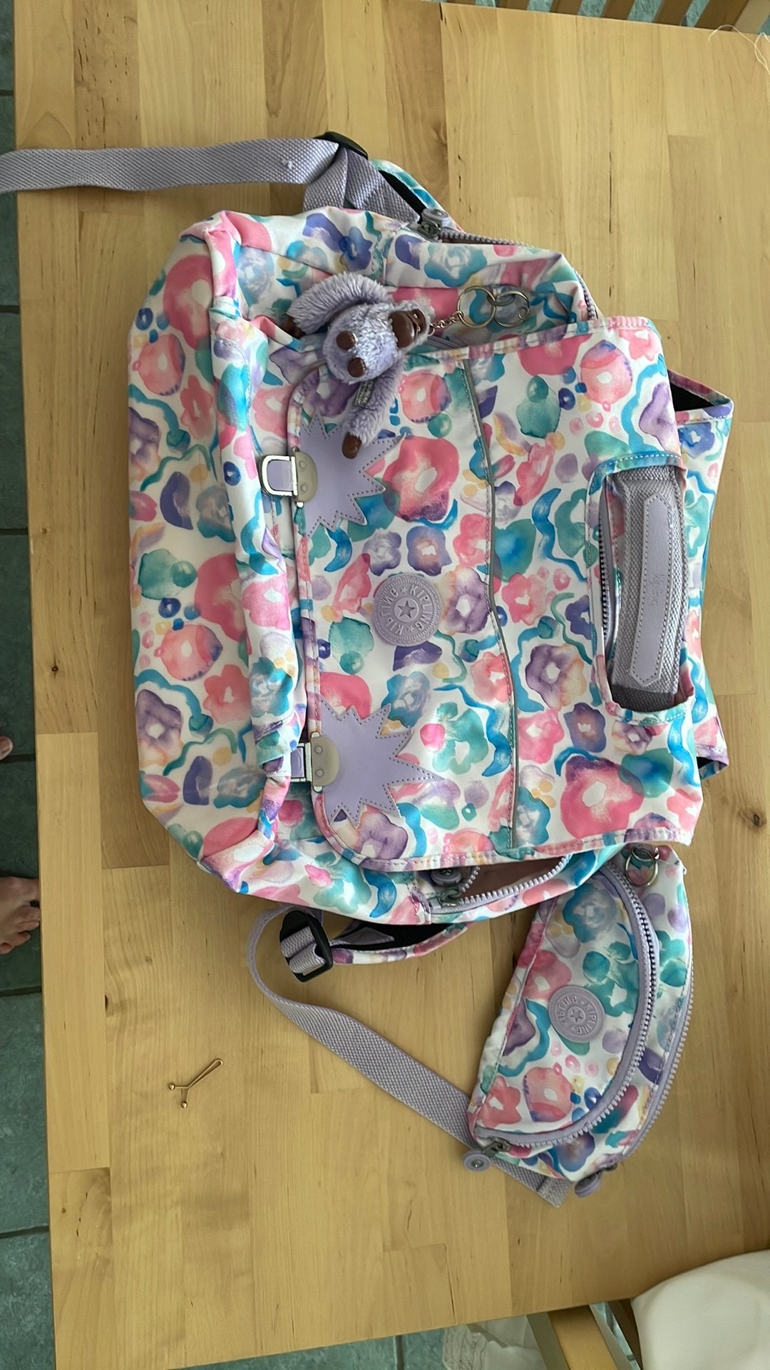 Kipling boekentas + bijpassende koffer, Ophalen, Zo goed als nieuw
