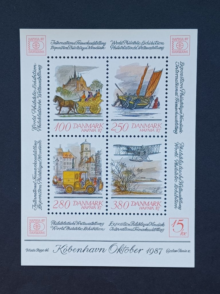 Timbres du Danemark, Timbres & Monnaies, Enlèvement ou Envoi, Danemark, Non oblitéré