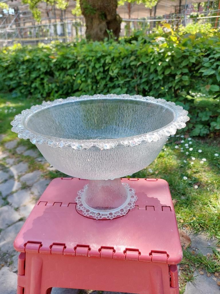 ancienne coupe à fruits en verre, Enlèvement