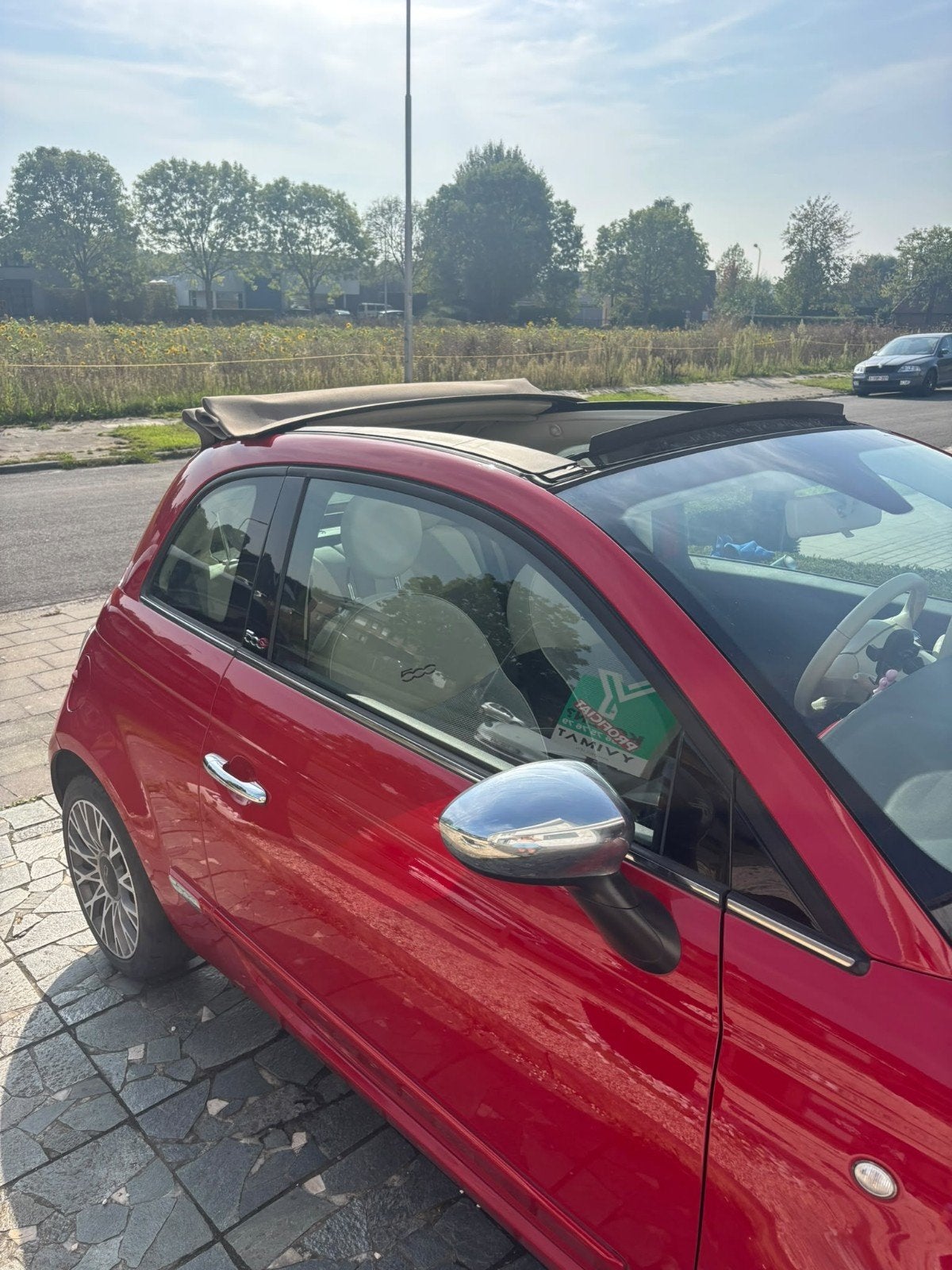 fiat 500c, Auto's, Lichtmetalen velgen, Bedrijf, Handgeschakeld, 3 deurs