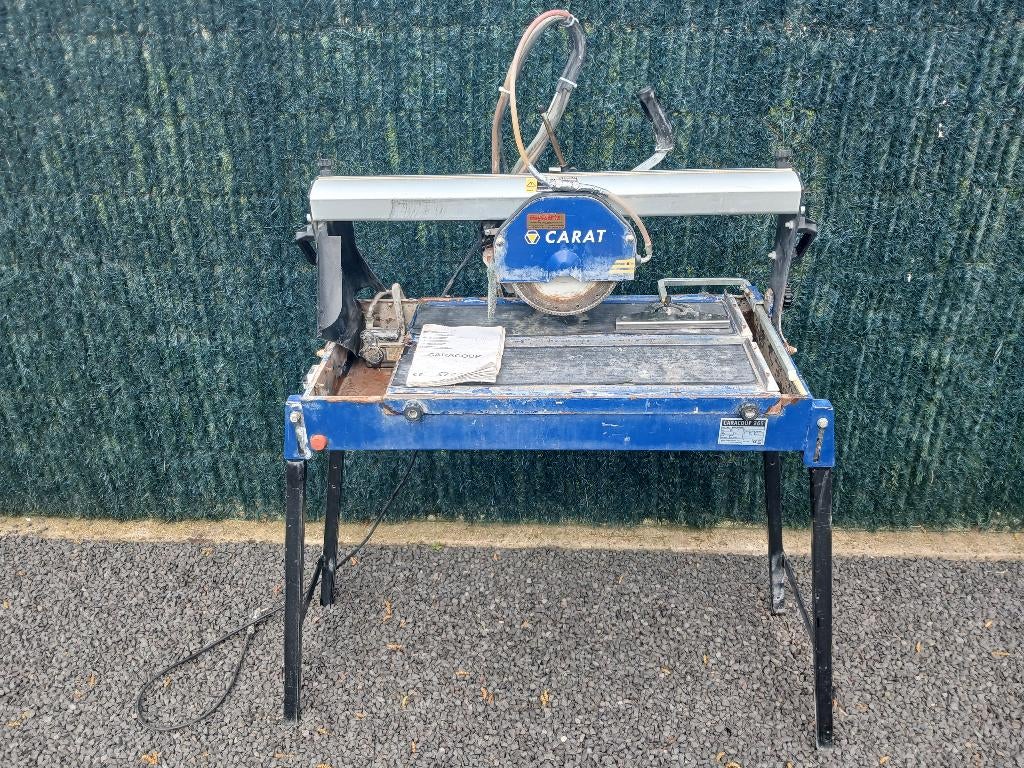 Tegelzaagmachine CARAT  Caracoup 265, Doe-het-zelf en Bouw, Gereedschap | Zaagmachines, Gebruikt, Cirkelzaag, 600 tot 1200 watt