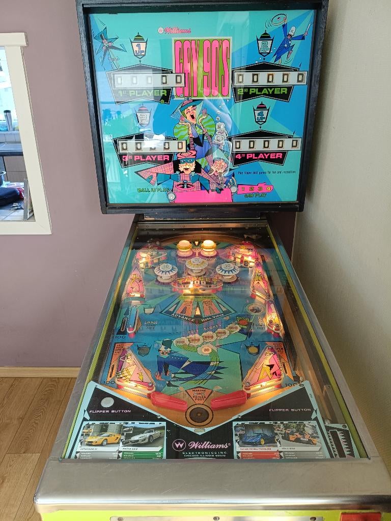 Pinball Williams 1970, Collections, Machines | Flipper (jeu), Utilisé, Mécanique, Williams, Enlèvement