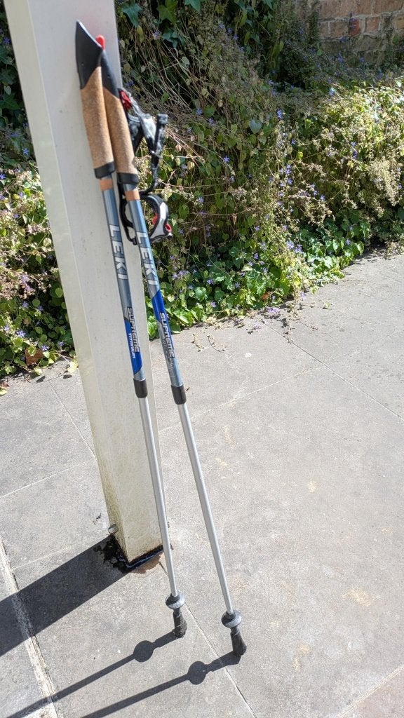 Leki Nordic Walking - dames, Sport en Fitness, Overige Sport en Fitness, Ophalen, Gebruikt