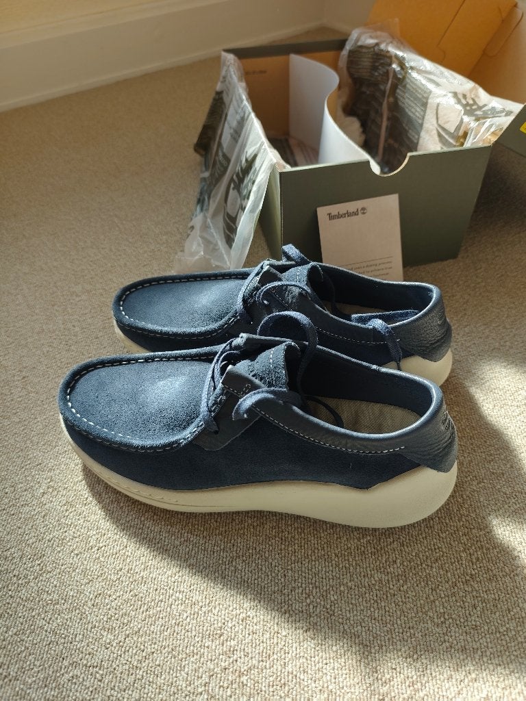 Timberland chaussures neuves bleu Navy, Enlèvement, Bleu, Neuf, Chaussures de marche