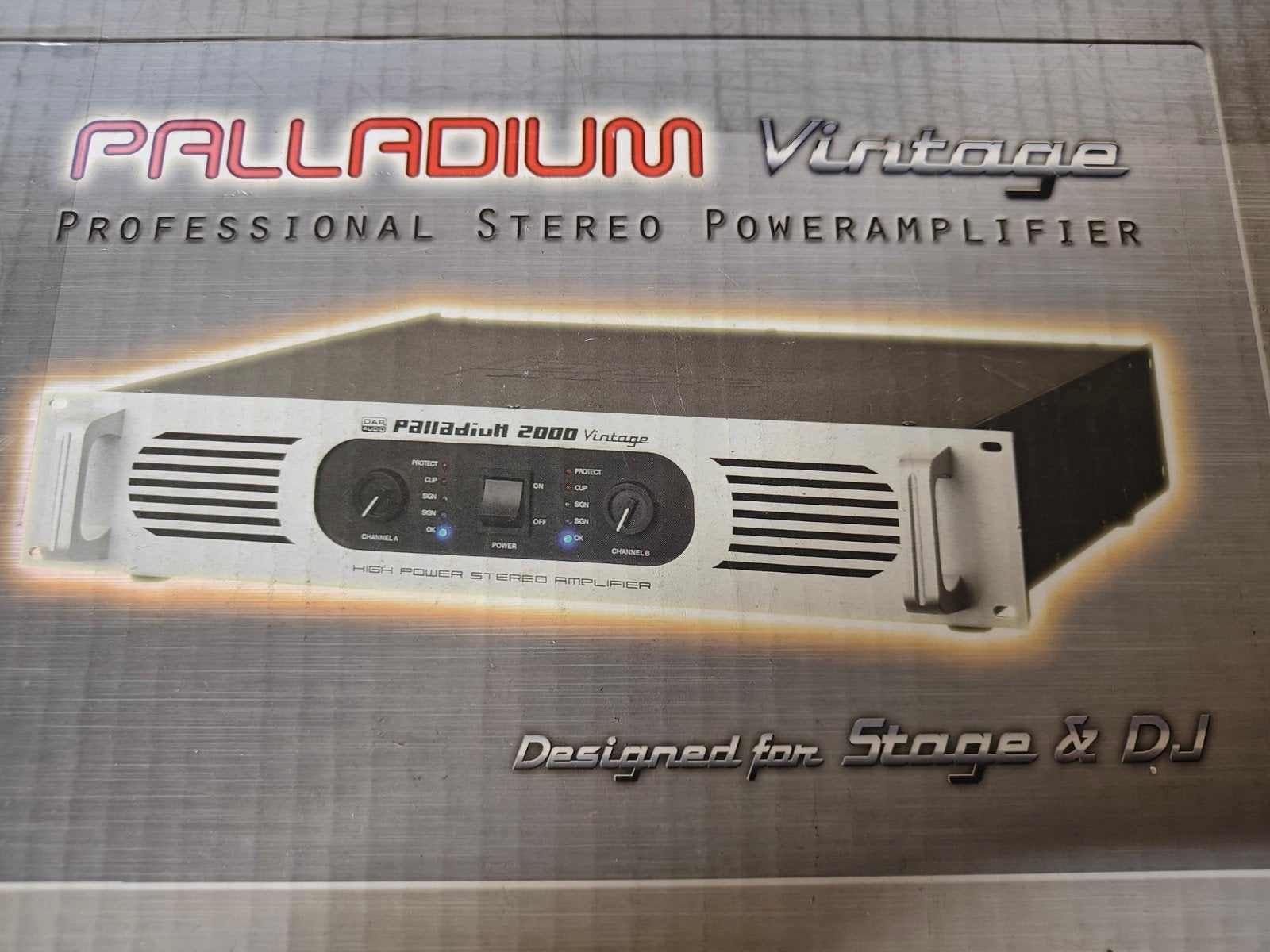 DAP Audio Palladium P-2000 Vintage, Musique & Instruments, Enlèvement, Utilisé, 500 à 1000 watts