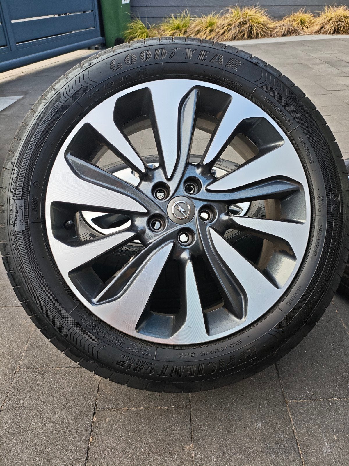 ZGAN Originele Opel Mokka (X) 18 inch Bi-Color velgen 5x105, 18 inch, 215 mm, Banden en Velgen, Ophalen of Verzenden