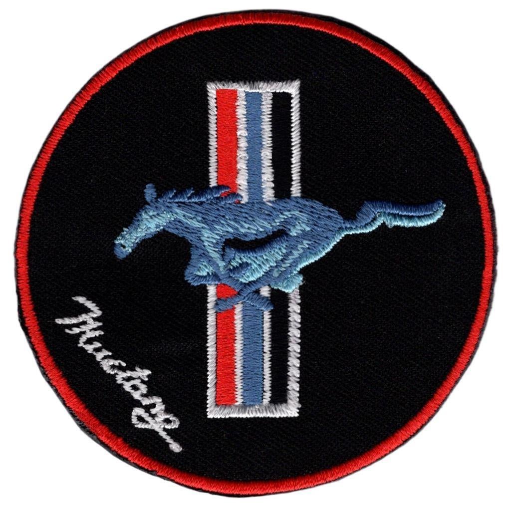 Ford Mustang stoffen opstrijk patch embleem #1, Verzenden, Nieuw