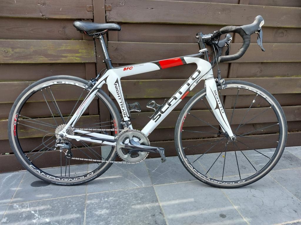 Koersfiets full carbon Shimano Ultegra, Fietsen en Brommers, Ophalen, Gebruikt, Carbon, Velgrem