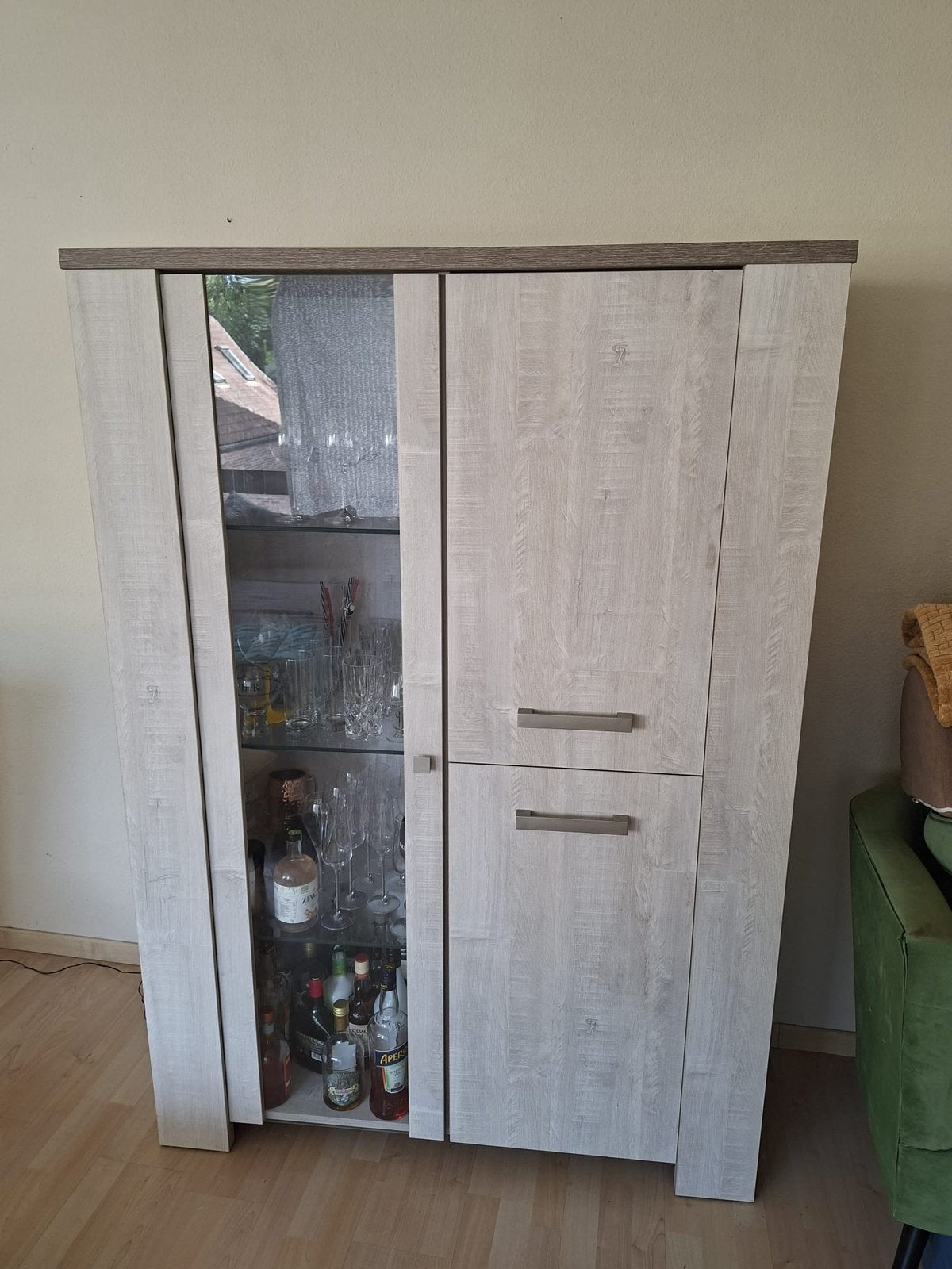 Vitrine kast, Ophalen, Zo goed als nieuw